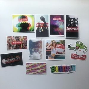Supreme Stickers